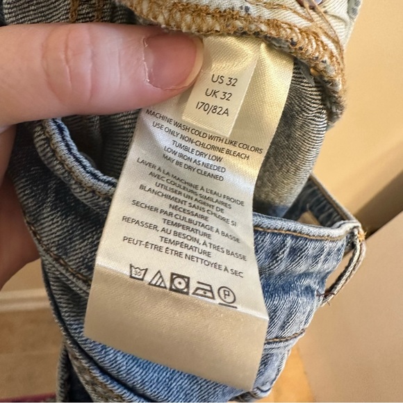 Anthropologie Pilcro Crop Medium Wash The Yaya Mid-Rise Crop Flare Denim Jeans - Picture 8 of 11